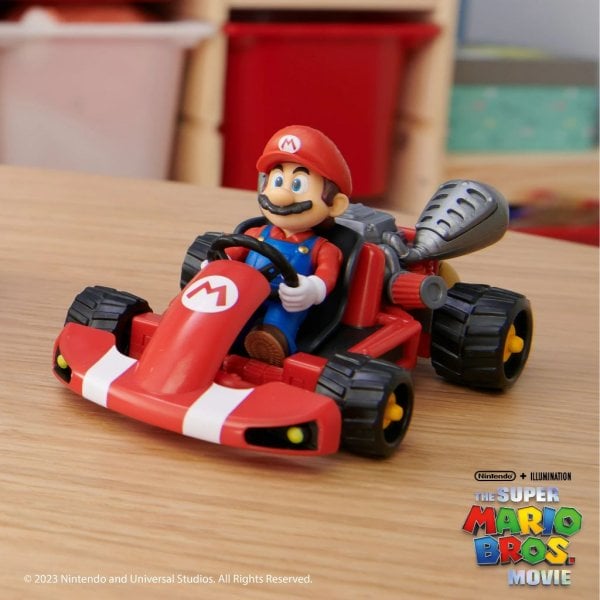 the super mario bros. movie 2.5 inch mario action figure with pull back racer7