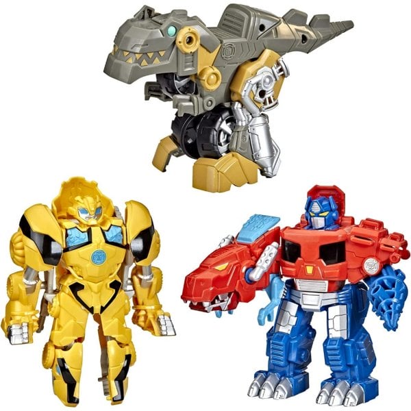 transformers primal team up 3 pack with optimus prime