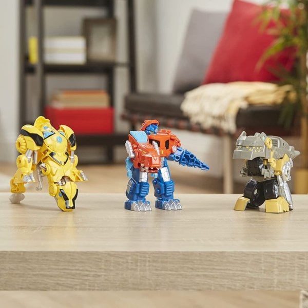 transformers primal team up 3 pack with optimus prime3
