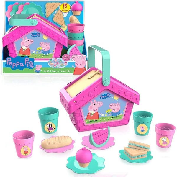 peppa pig let's have a picnic set