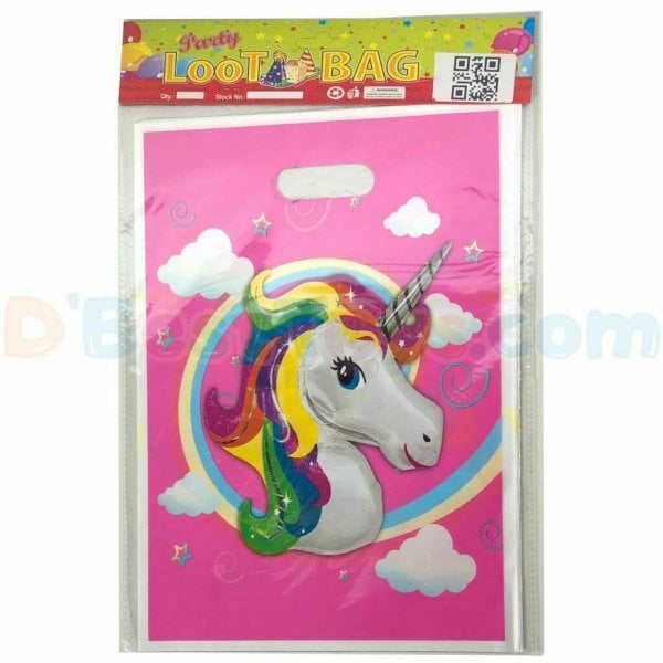 unicorn party loot bag