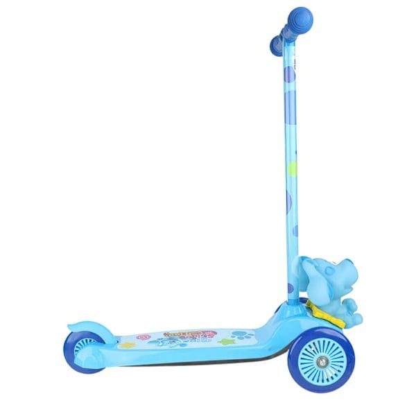 blue’s clues blue 3d kids scooter with 3 wheels and tilt to turn7
