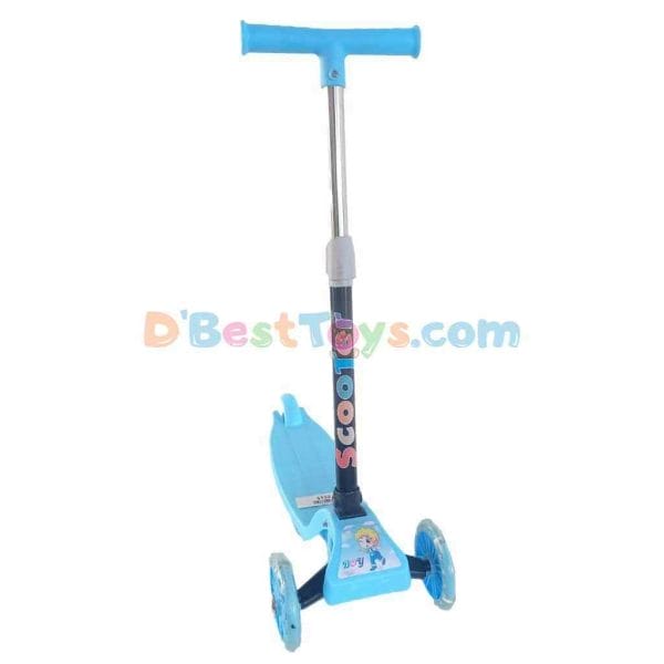 kids scooter 3 wheel, 4 adjustable height, pu flashing wheels scooter for 2 10 years old (1)