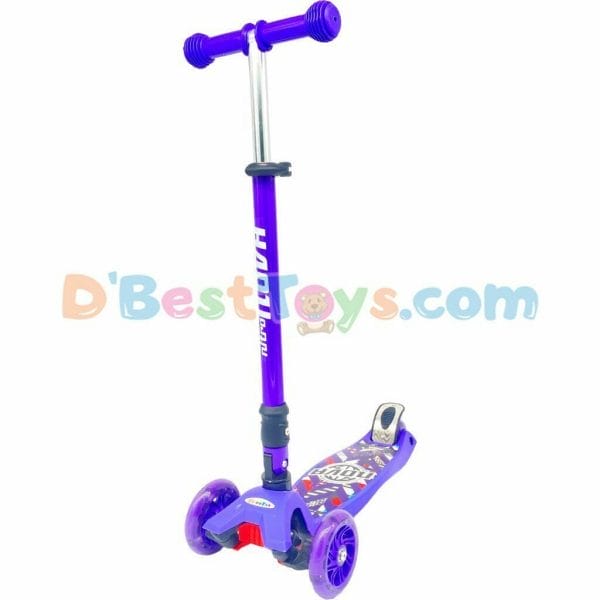 mic max 3 wheel scooter purple3
