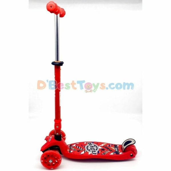 mic max 3 wheel scooter red4