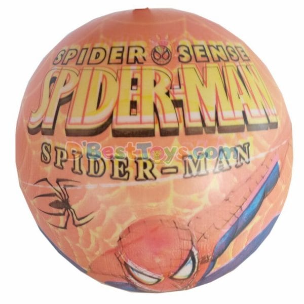 character beach ball ( 10 inches) spider man