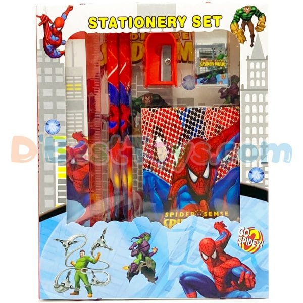 stationery set spider man5