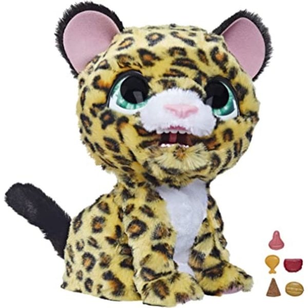 fur real leopard plush toy