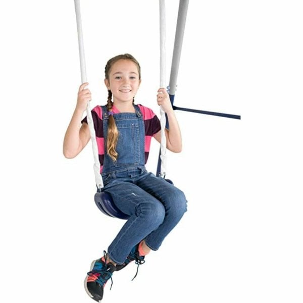 sportspower arcadia swing set outdoor heavy duty metal playset for kids 2
