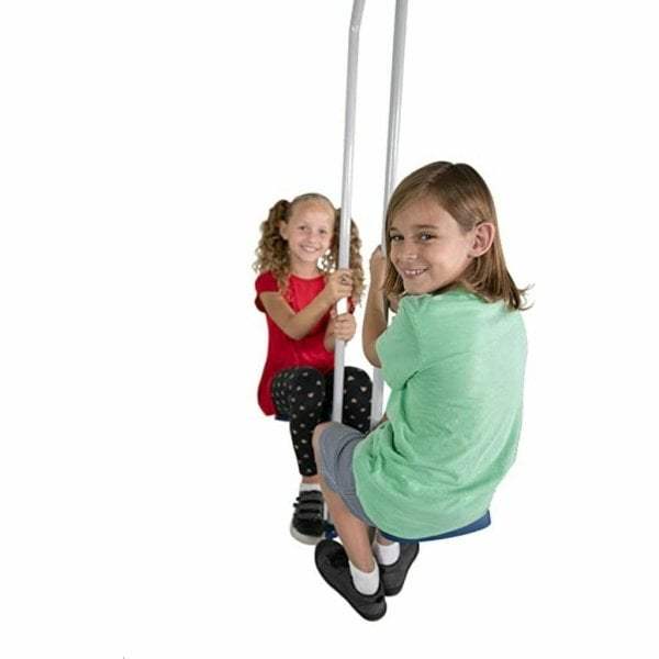sportspower arcadia swing set outdoor heavy duty metal playset for kids 3