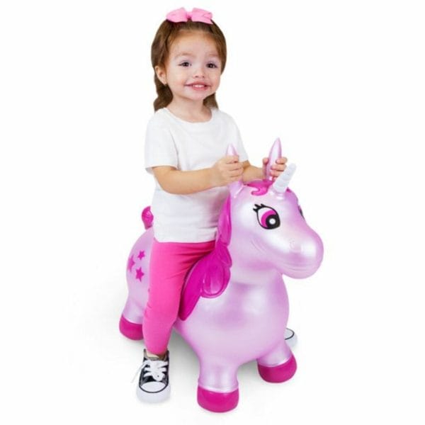 Waddle Pink Unicorn Bouncer