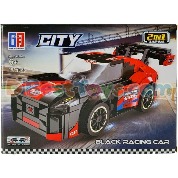 pull back 191pcs puzzle car red (1)