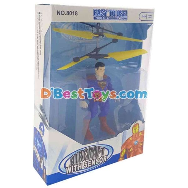 super man helicopter r c air craft with sensor (1)