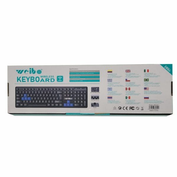 weibo wireless 2.4ghz keyboard & mouse(wb 8011) (3)